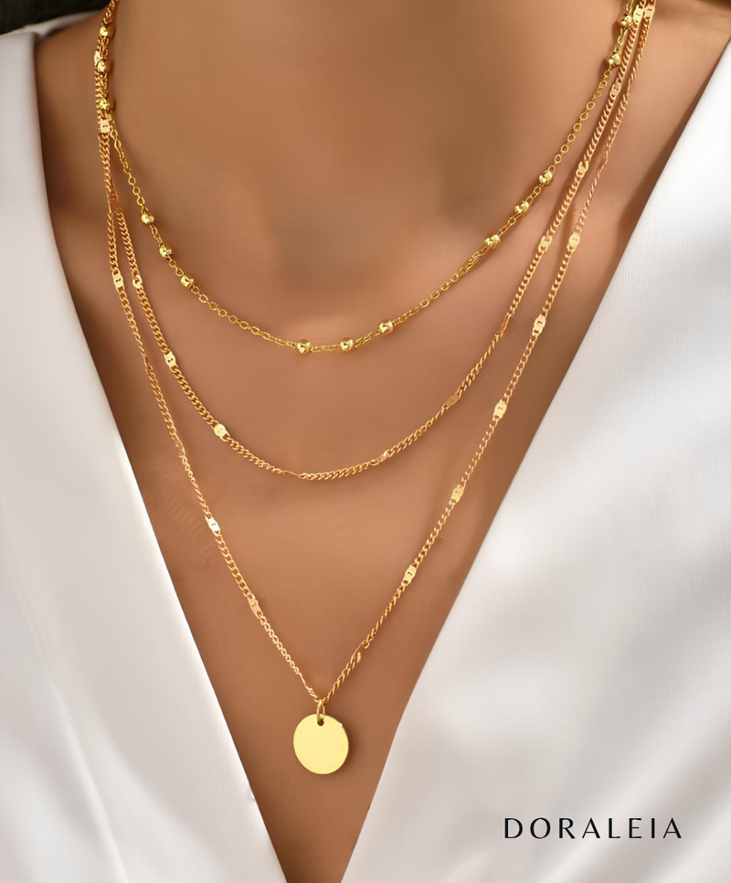 Conjunto Aurora Dourada