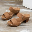 Sandálias Femininas com Salto Médio Elegantes