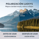 Óculos de Sol Femininos Oversize Elegantes UV400