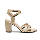 Sandálias Femininas Douradas para Festa